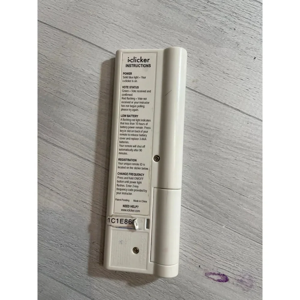 iclicker Classroom Response System‎ Remote